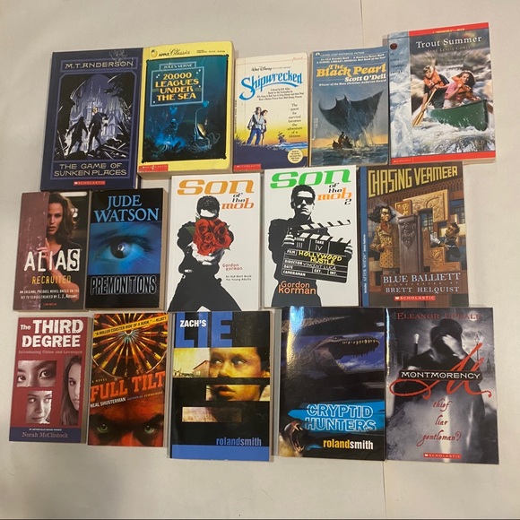 Set of 15 Action Mystery Adventure YA Novels Bulk Lot Chapterbooks Teen Books - Picture 13 of 13